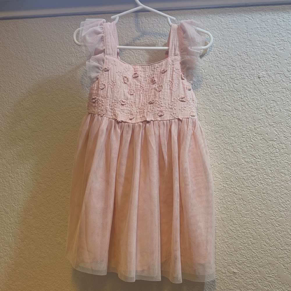 Cat & Jack Elegant Pink Formal Dress
